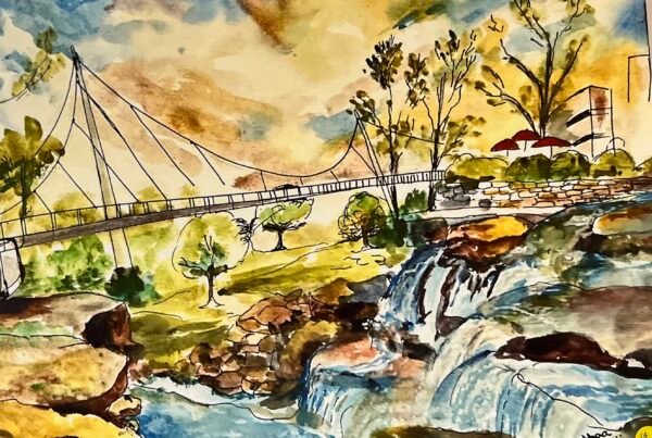 Reedy River scene